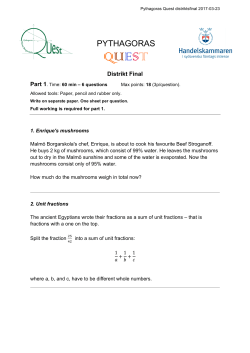 PQ Distriktsfinal 2017 Parts 1, 2 and 3 en