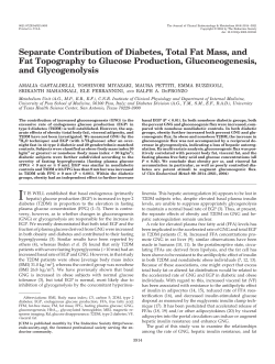 Separate Contribution of Diabetes, Total Fat Mass, and Fat