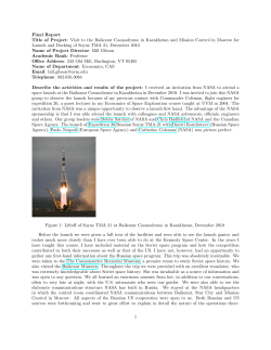 Final Report - Center for Teaching and Learning