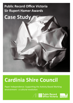 Cardinia Shire Council Case Study