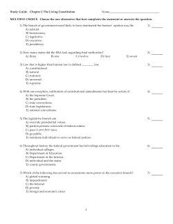 Study Guide - Chapter 2 The Living Constitution