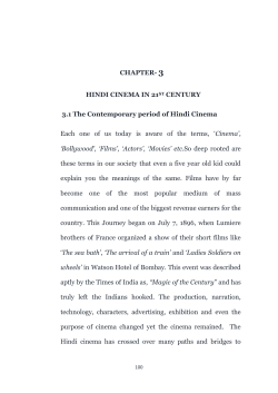 chapter- 3 hindi cinema in 21st century