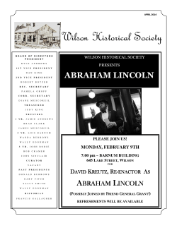 January 2015 Newsletter