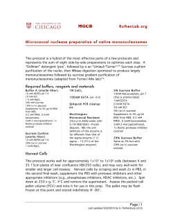 MNase mononucleosome prep v2