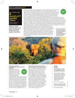 Read more about the Makuya Trail