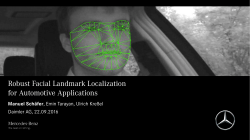 Robust Facial Landmark Localization for Automotive Applications