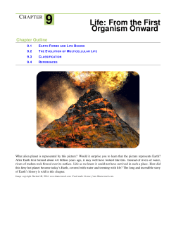 Earth history - Lyons USD 405