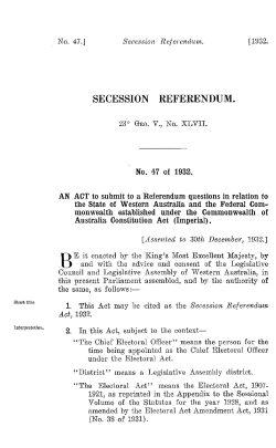 secession referendum.