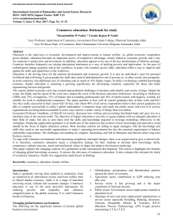- International Journal of Humanities and Social Science