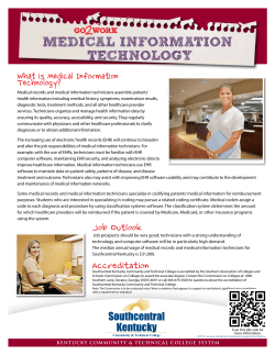 Program Brochure - Southcentral Kentucky Community And