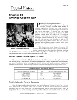 Chapter 10 America Goes to War