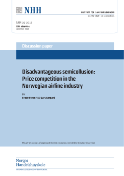 Disadvantageous semicollusion: Price competition in the