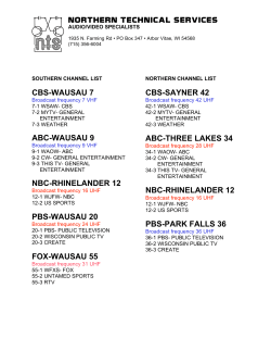 NORTHERN TECHNICAL SERVICES CBS