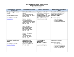 School Districts in Lackawanna County