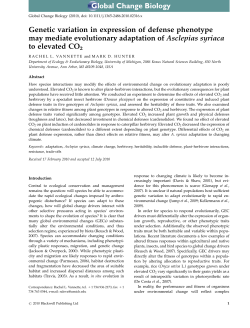 Genetic variation in expression of defense