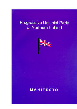 Progressive Unionist Party of Northern Ireland