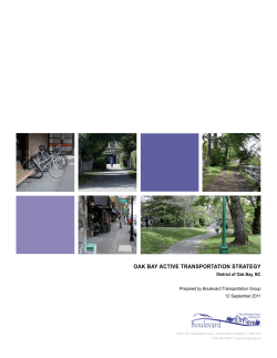 Oak Bay Active Transportation Strategy FINAL Sept12-11