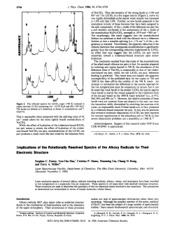 of the Alkoxy Radicals for Their - ACS Publications