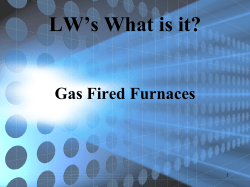 Gas Furnaces - LW Brittian