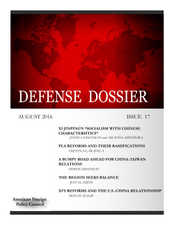 defense dossier - American Foreign Policy Council