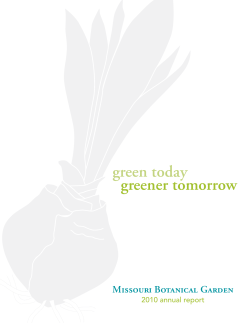 green today greener tomorrow