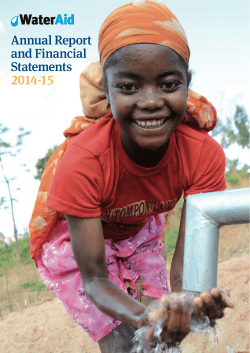Annual Report and Financial Statements 2014-15