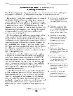 Grade Eleven: Unit Two Resources