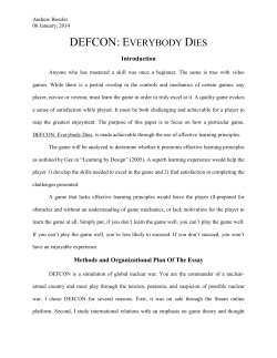 defcon - Games Learning Society