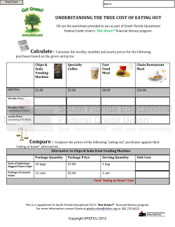 understanding the true cost of eating out