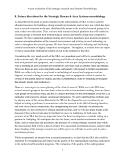 Future directions for the strategic research area Systems