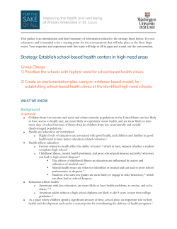 This packet is an introduction and brief summary