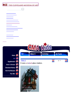 Create a stained glass window.