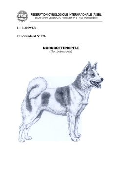FEDERATION CYNOLOGIQUE INTERNATIONALE (AISBL) 21.10