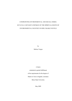 Confronting Environmental and Social Crises