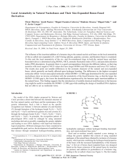 Local Aromaticity in Natural Nucleobases and