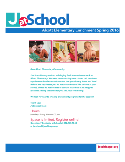 Alcott Enrichment