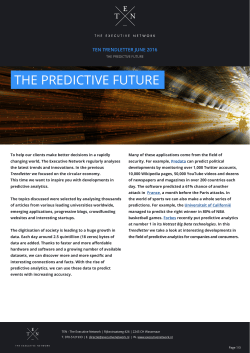 ten trendletter june 2016