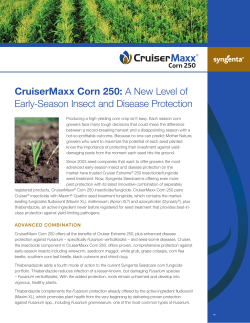 CruiserMaxx Corn 250: A New Level of Early-Season