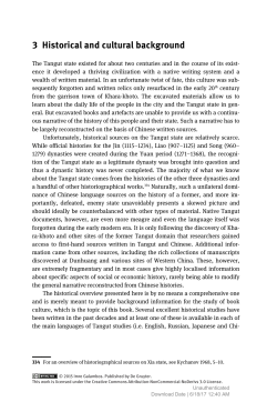 3 Historical and cultural background