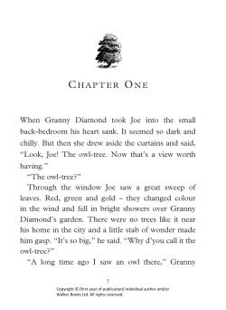 chapter one - Walker Books
