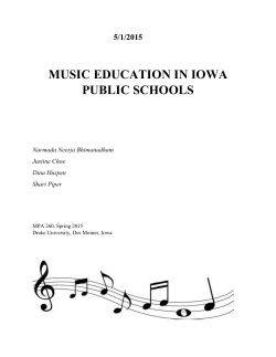 music education in iowa public schools