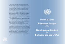 Common Country Assessment (CCA 2012-2016)