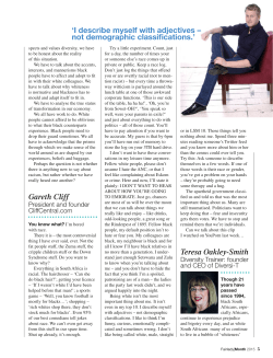 Gareth Cliff `I describe myself with adjectives &ndash; not demographic