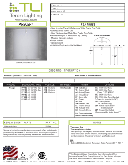 precept - Teron Lighting