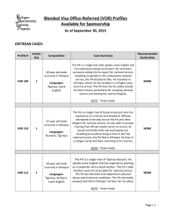 Blended Visa Office-Referred (VOR) Profiles Available for Sponsorship