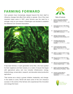 farming forward - National Corn Growers Association