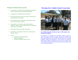 Morning Star Catholic School Consortium