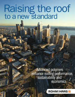 Raising the Roof to a new standard