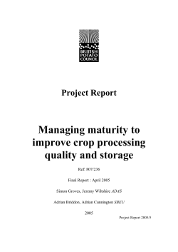 807236 Managing Maturity FINAL