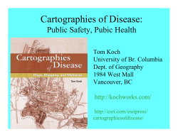 Cartographies of Disease